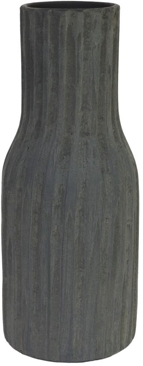 HS Potterie Vigo Antraciet Vaas D20 x H50 cm