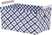 Handed By Motif Handles M - Opbergmand - Navy blauw