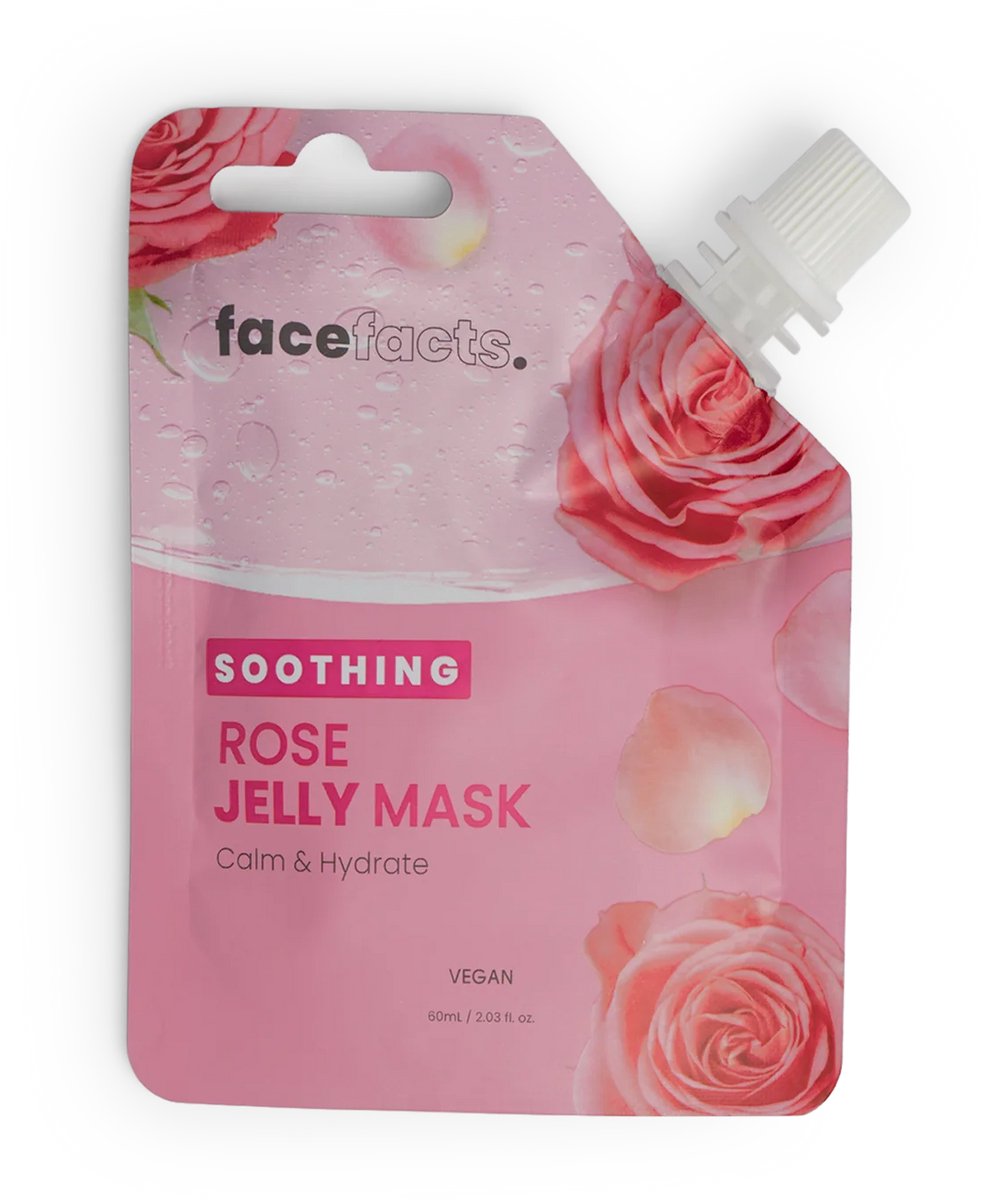 Face Facts | Soothing Rose Jelly Mask - 60ml - Vegan