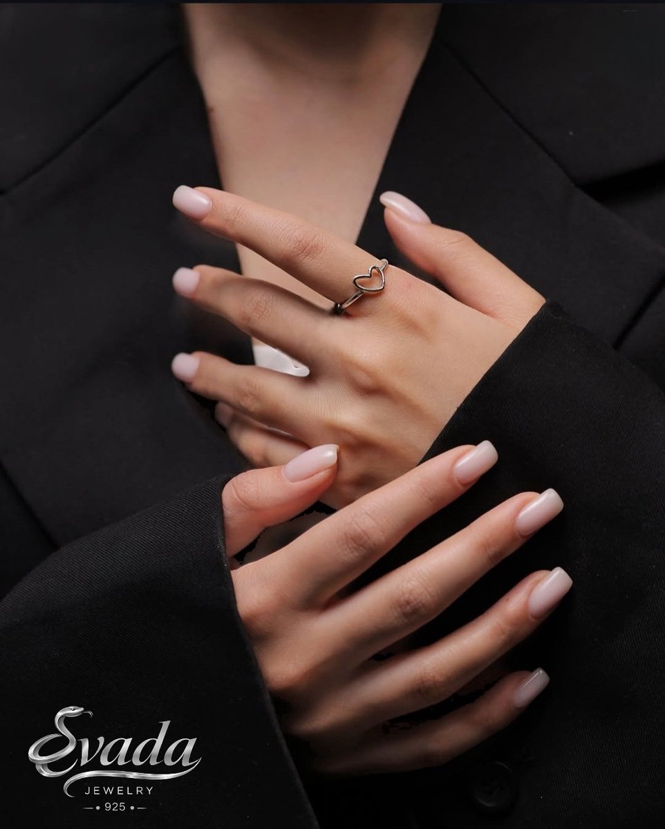 Zilveren ring dames, hart ring zilver, 925 zilveren ring, handgemaakte ring, verstelbare ring dames, minimalistische ring, love ring zilver, romantische ring, cadeau voor haar, zilveren sieraden dames