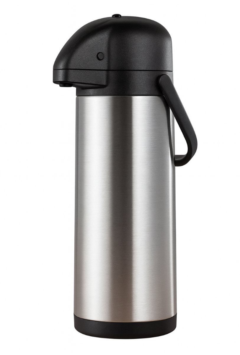 My Green Deal - RVS Thermoskan met pomp 1.9L - Koffiethermos