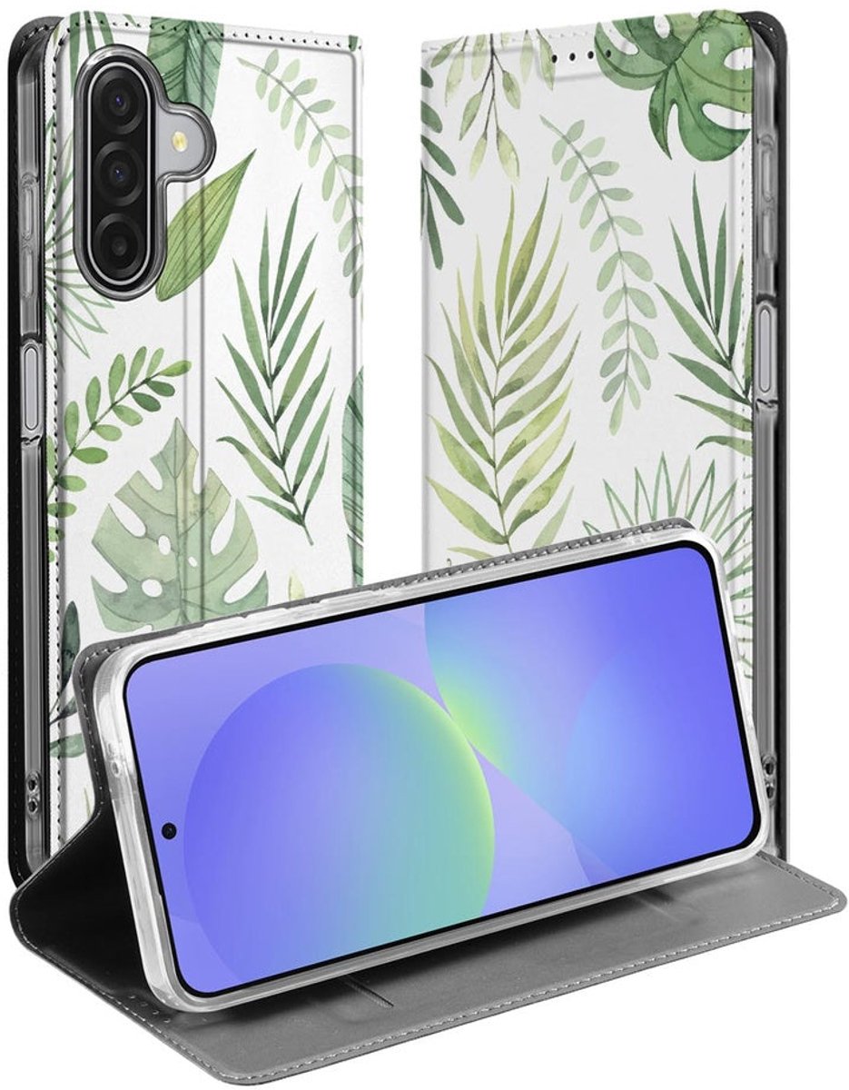 Samsung Galaxy A17 Telefoonhoesje Leaves