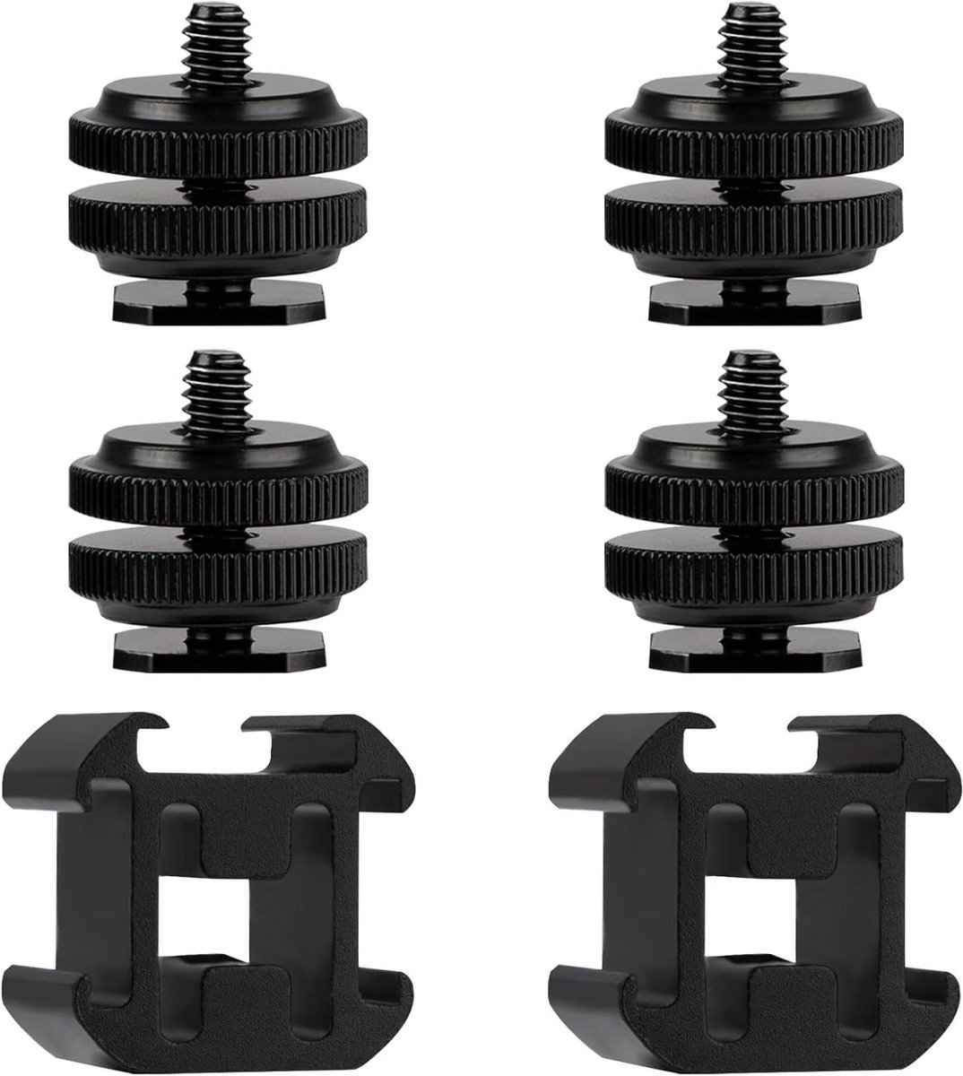 Houder Adapter Schroef Flits- en Microfoonhouder Monitor Bevestiging van Aluminium