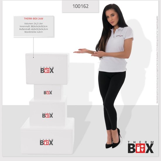 Isolatiebox Piepschuim Verschillende Maten Koelbox en Warmhoudbox — afbeelding 3