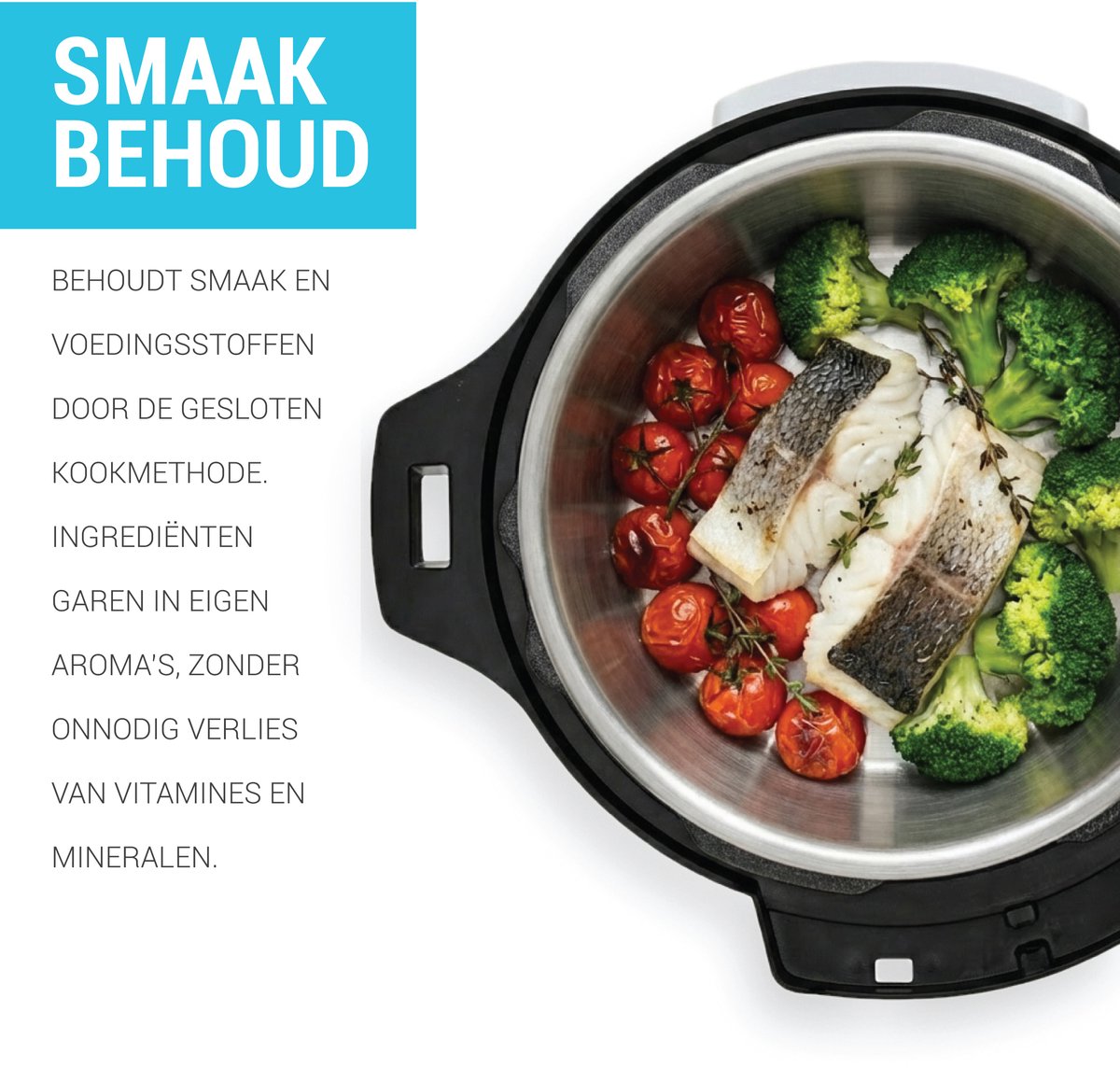 Wartmann Multicooker - Slowcooker - Rijst Koker - Snelkookpan - Sous Vide - BPA en PFAS Vrij - 6 liter - RVS Binnenpan - Duurzaam - Energiezuinig - Vaatwasserbestendig - 16 in 1 - Veilig – foto 4