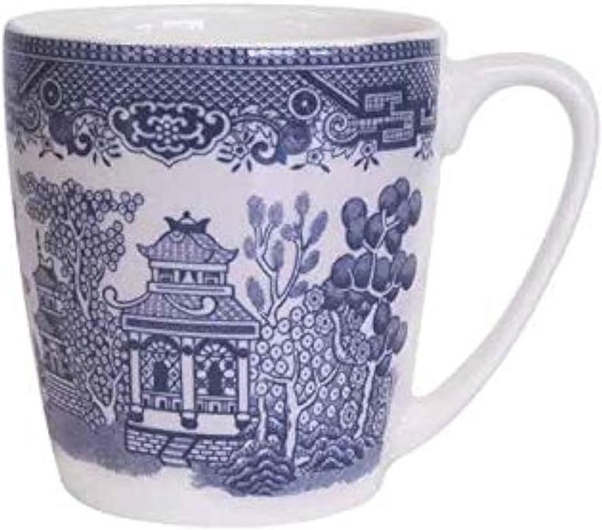 Klassieke Mok met Blauw Witte Willow Print