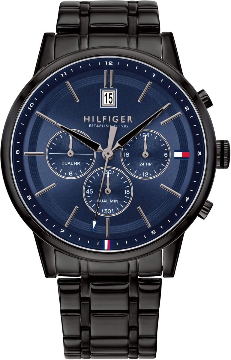 Heren Analoog Quartz Horloge met Roestvrijstalen Band