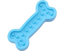 Buddy Bot – Kauwspeelgoed Hond – Rubber Bot 13,5 cm – Speelgoed voor Actieve Honden – Blauw