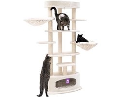 Petrebels Alexandra 177 Krabpaal - Creme - XXL Model - Met 2 Hangmatten