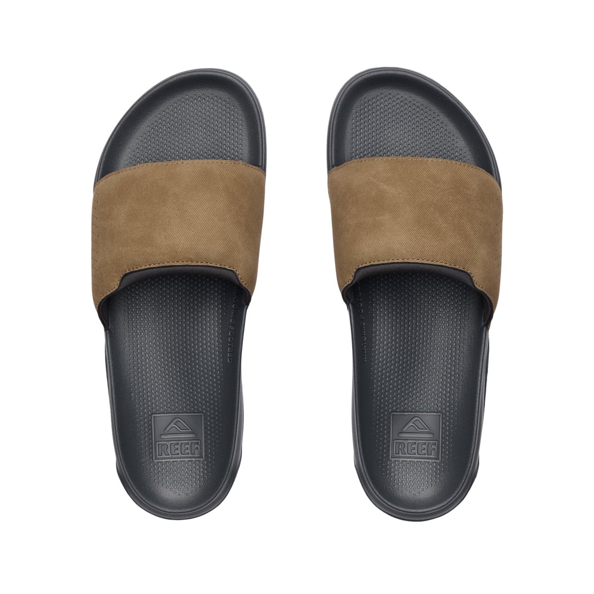 Reef Tail Slide Slippers Heren Camel