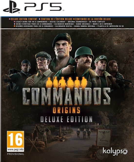 Kalypso Commandos: Origins - Deluxe Edition PlayStation 5