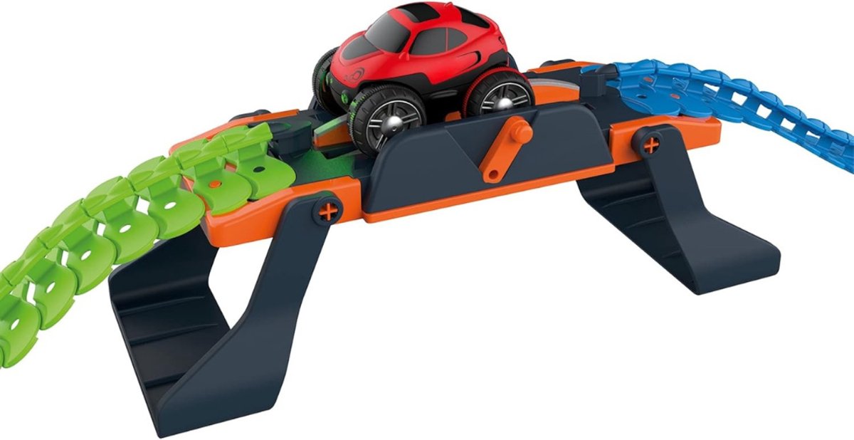 SCH® Racebaan Elektrisch - racebaan - Meerkleurig - 38cm x 14cm x 13cm