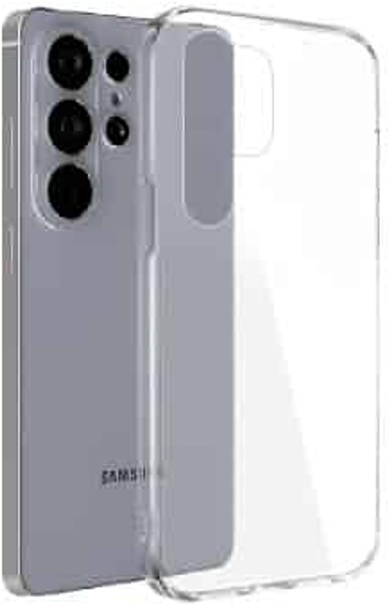 Zanaé - Backcover hoesje - Geschikt voor Samsung S26 Ultra - Siliconen - Transparant