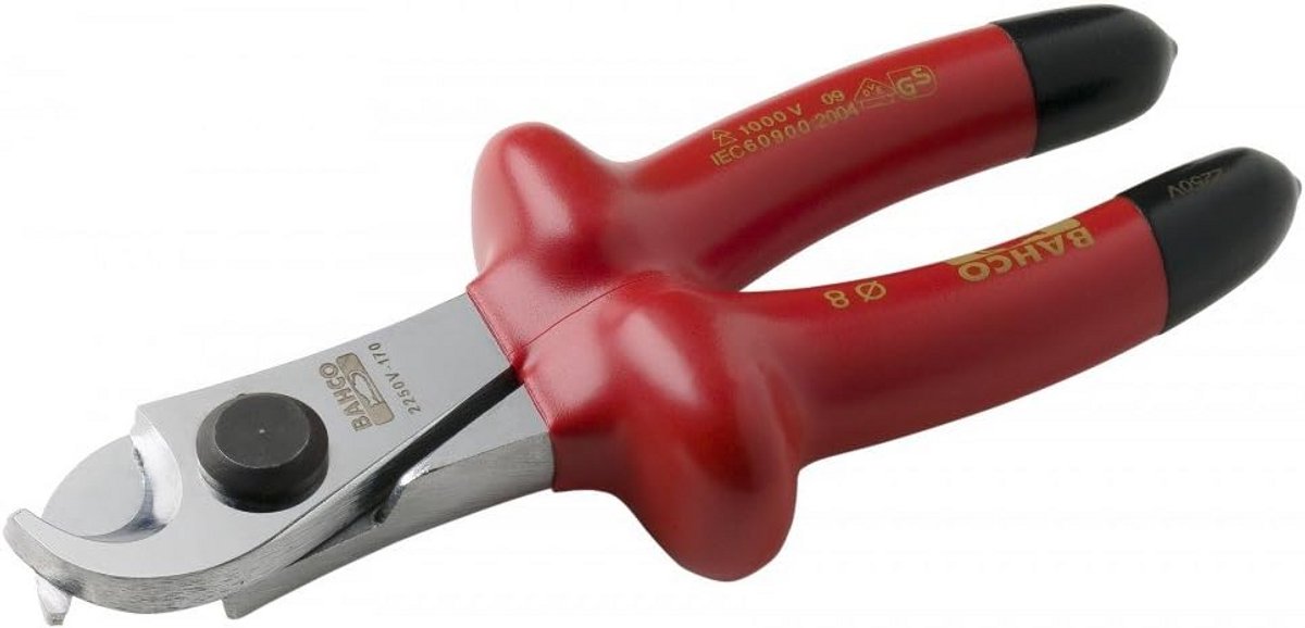 Professionele 1000V Geïsoleerde Kabelkniptang 170mm voor Elektrische Installaties