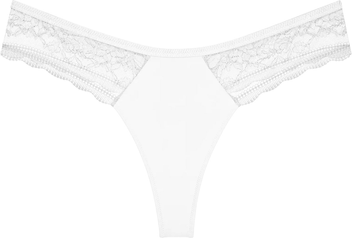 Triumph Comfort Allure String Dames Onderbroek - WIT