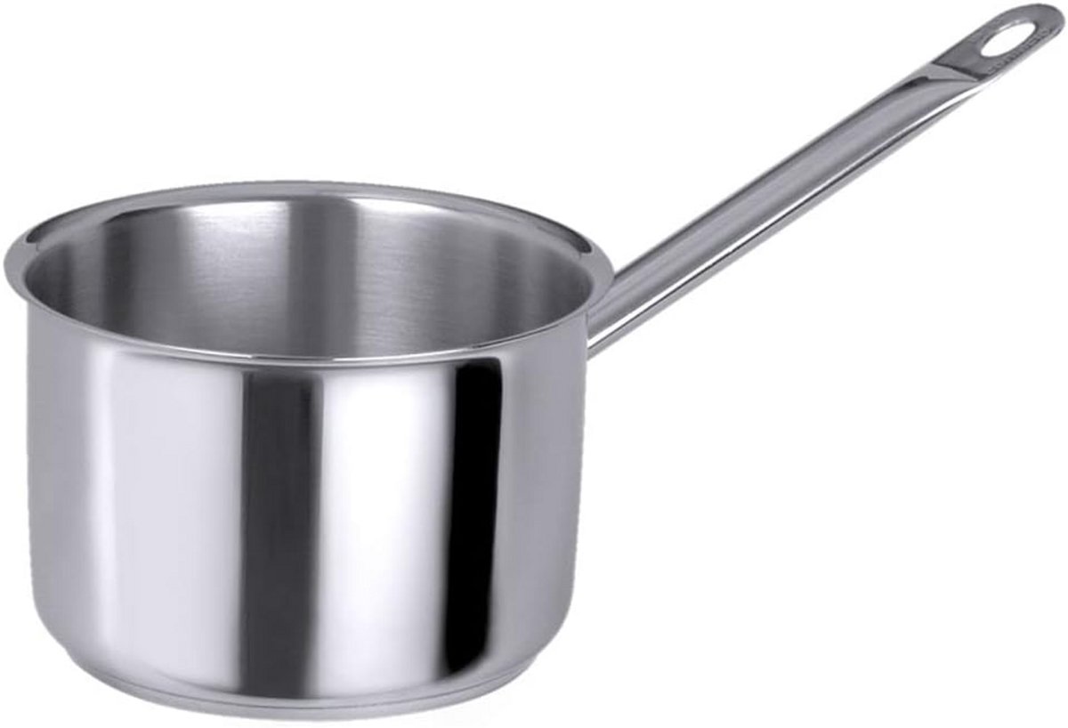 Professionele RVS Steelpan met Hoge Rand 12 cm