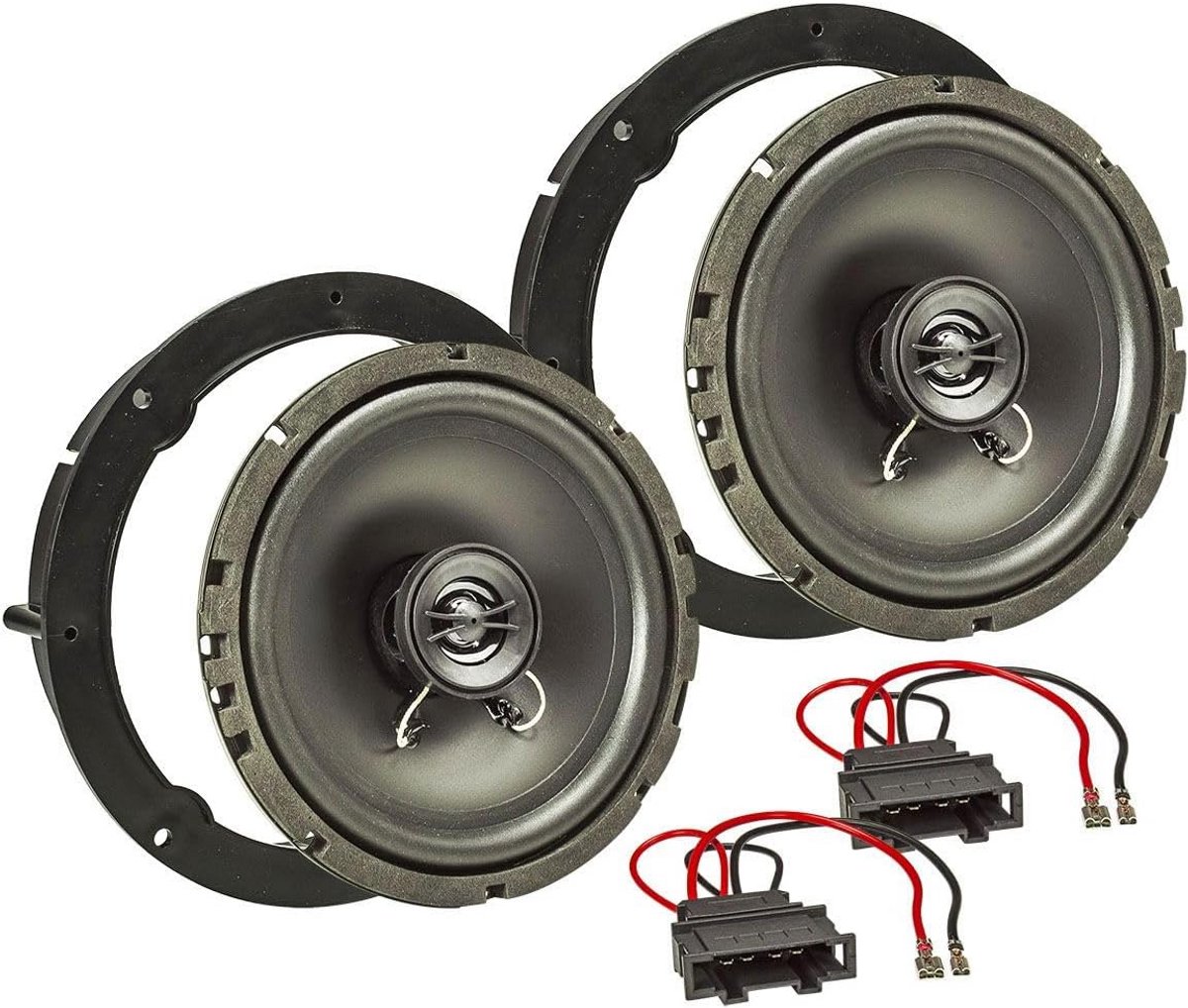 16.5cm 2-weg Autospeaker Set voor Skoda Modellen - Coaxiaal Systeem