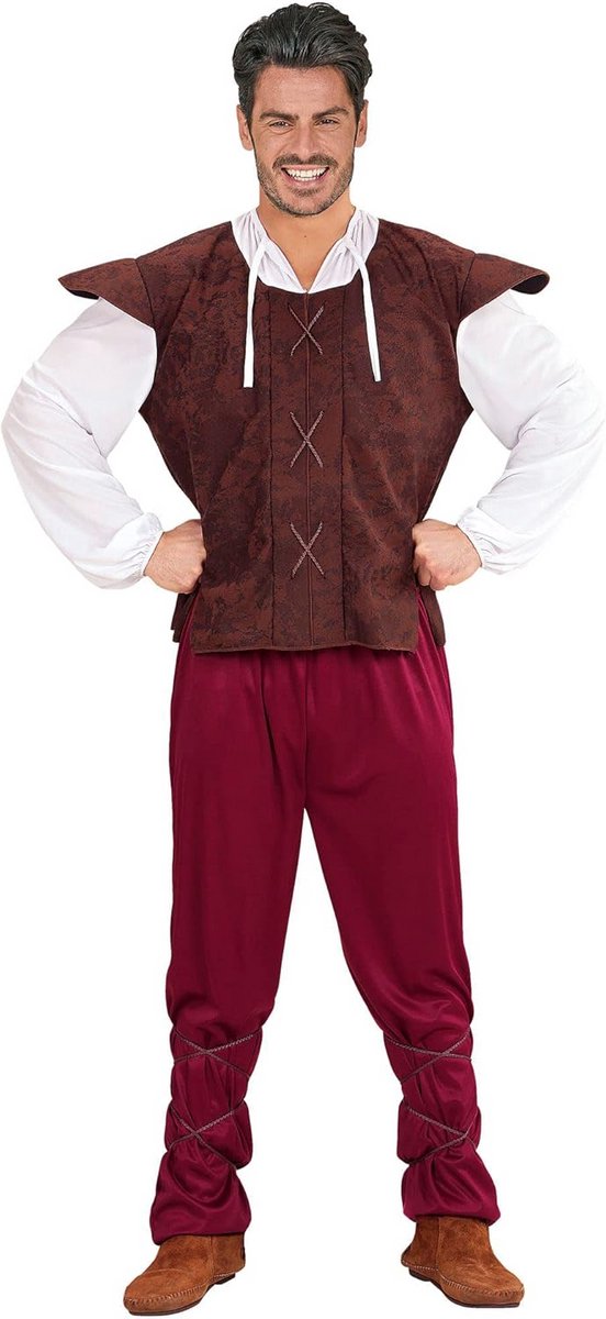 Volwassen Kostuum met Vest, Hemd en Broek