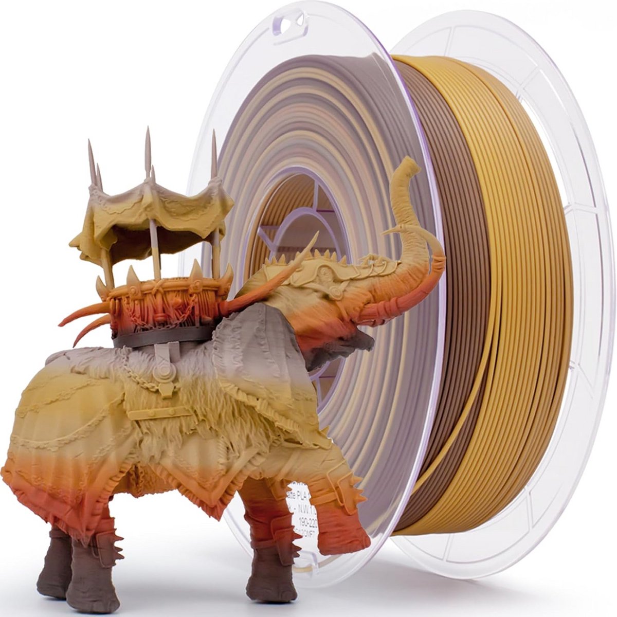 Matte Kleurverloop PLA Filament 1.75mm 1kg voor FDM 3D Printers