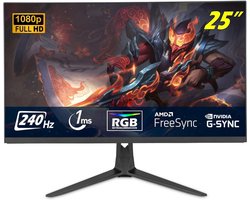 REN® Gaming Monitor 240hz - Gaming Monitor - Zwart - ‎18 x 43 x 56 cm; 5 kg