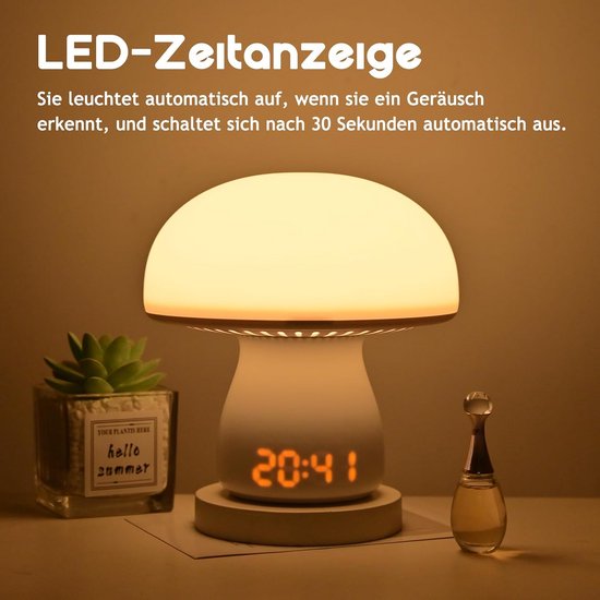 Paddenstoel Lamp - Paddestoel Lamp - Mushroom Lamp - Tafellamp — afbeelding 3