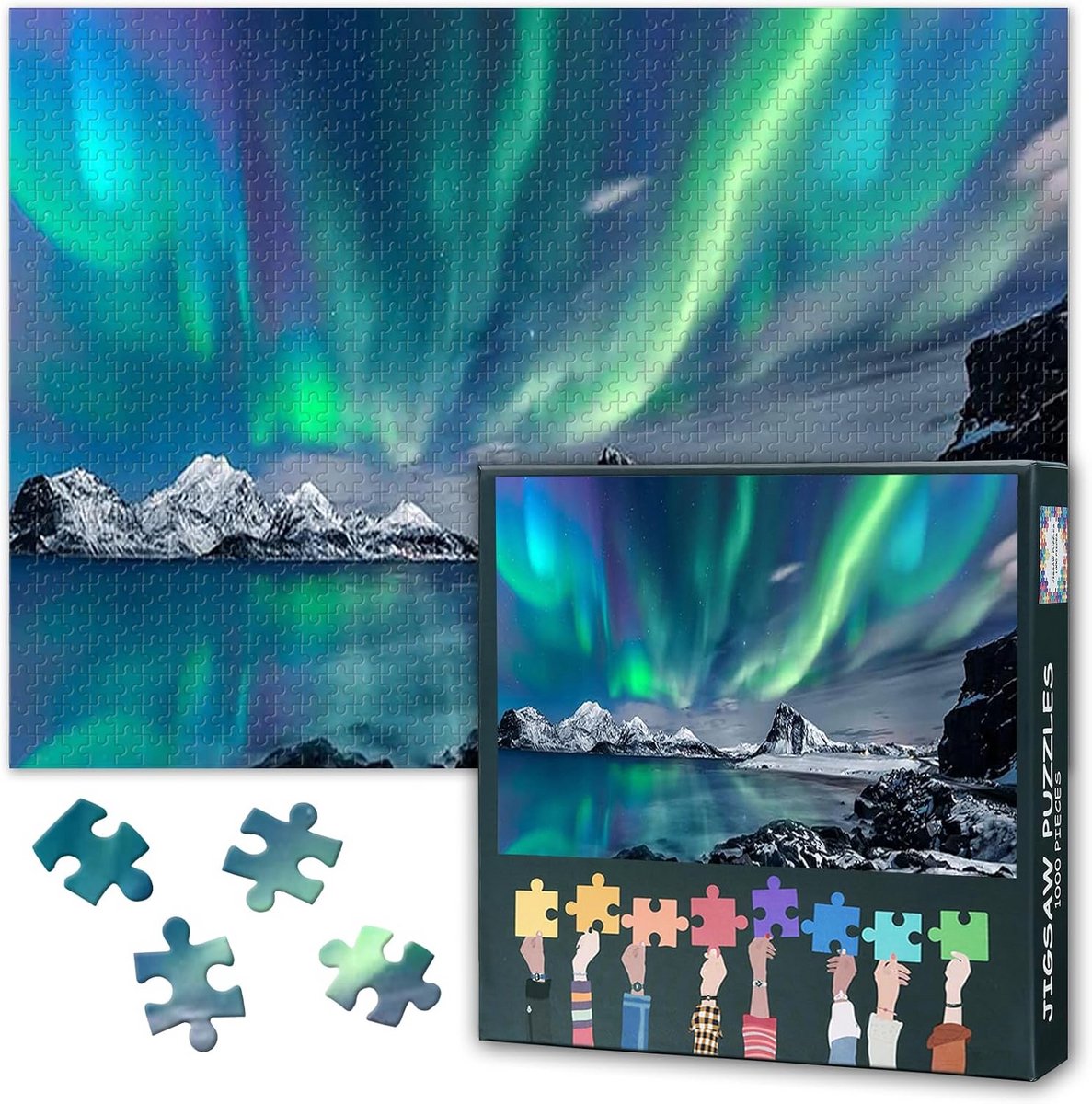 1000-Delige Puzzel Sneeuwberg voor Volwassenen en Familie