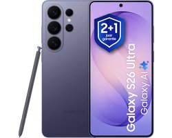 Samsung Galaxy S26 Ultra - 256GB - Cobalt Violet + 1 jaar extra garantie