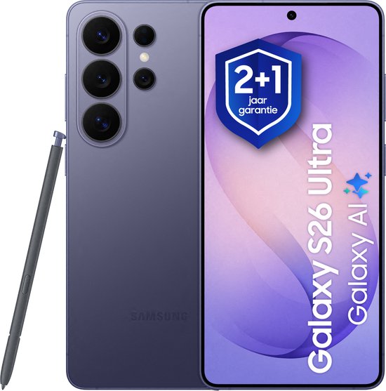 Samsung Galaxy S26 Ultra 256GB Cobalt Violet smartphone Privacy Display 100x zoom Nightography AI-camera Snapdragon 8 Gen 5