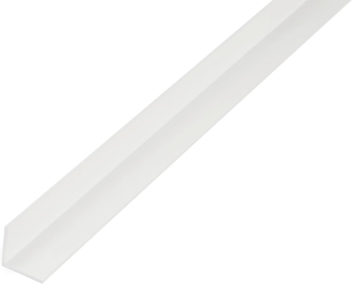 Eco Hoekprofiel Wit PVC-U 1000 x 30 x 30 mm voor Constructie en Afwerking