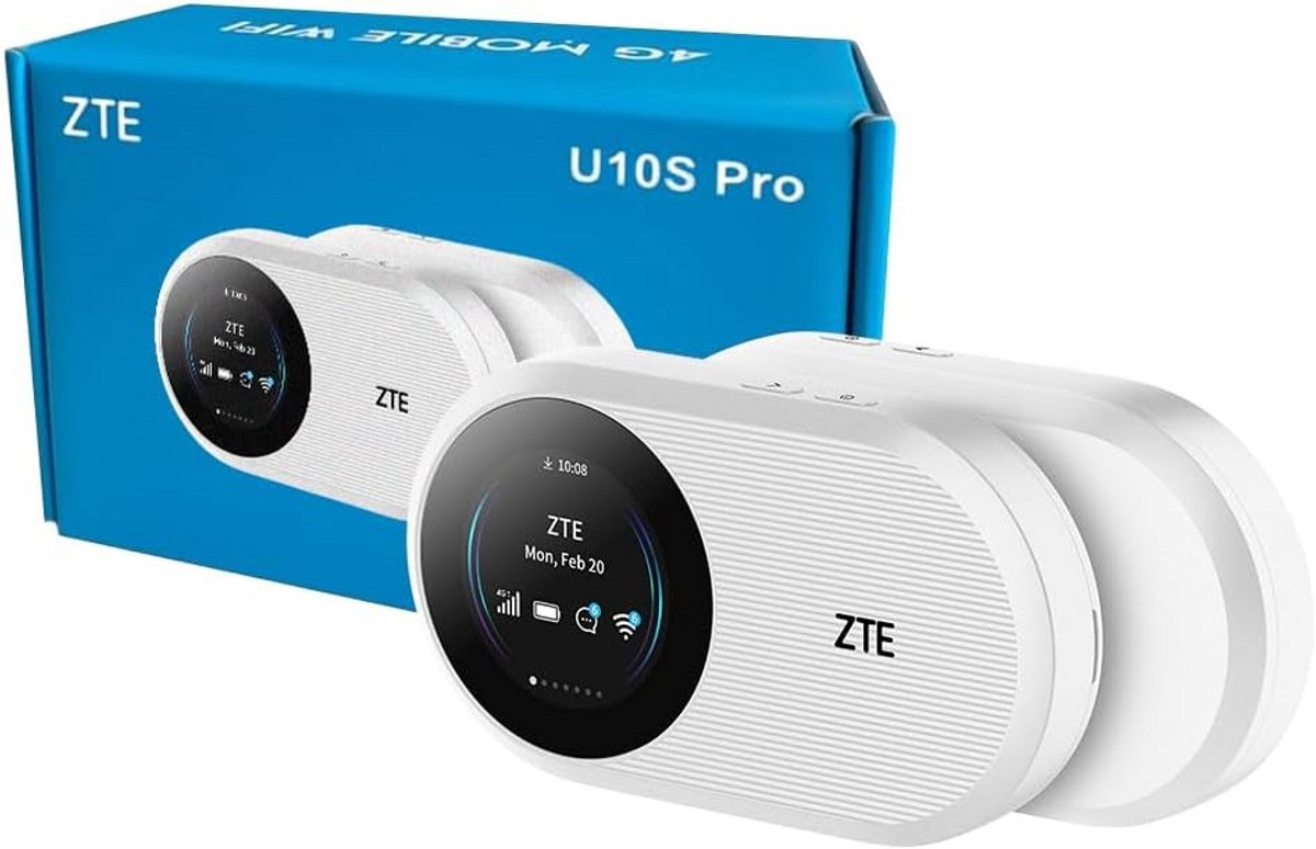 Draagbare 4G+ LTE WiFi Router met Lange Batterijduur - Wereldwijd Gebruik