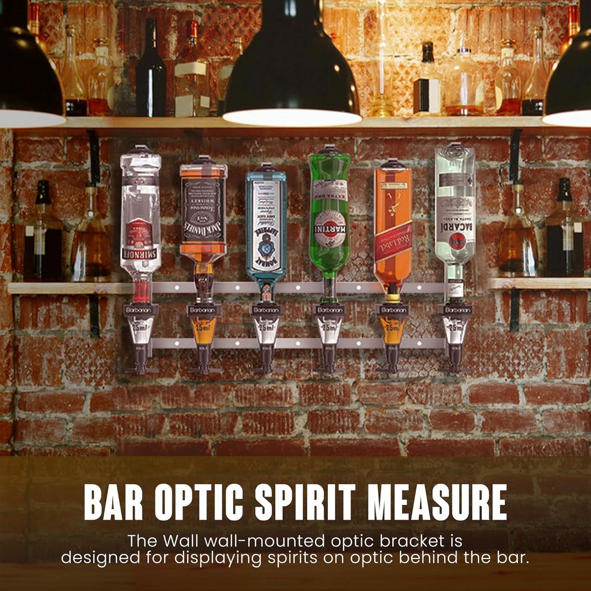 Maatbeker 25ml Optic Maat voor Sterke Drank en Cocktails