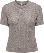 ONLY - ONLSAGA SS O-NECK KNT NOOS Dames Vest