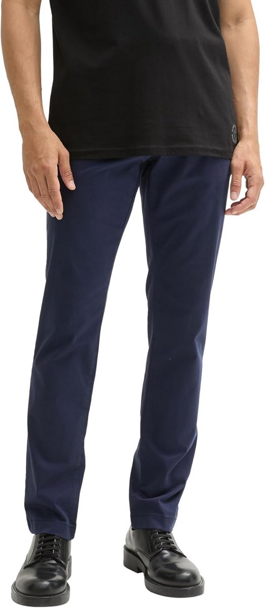 Slim Chino Broek voor Heren - Comfortabele Slimfit Twill Broek