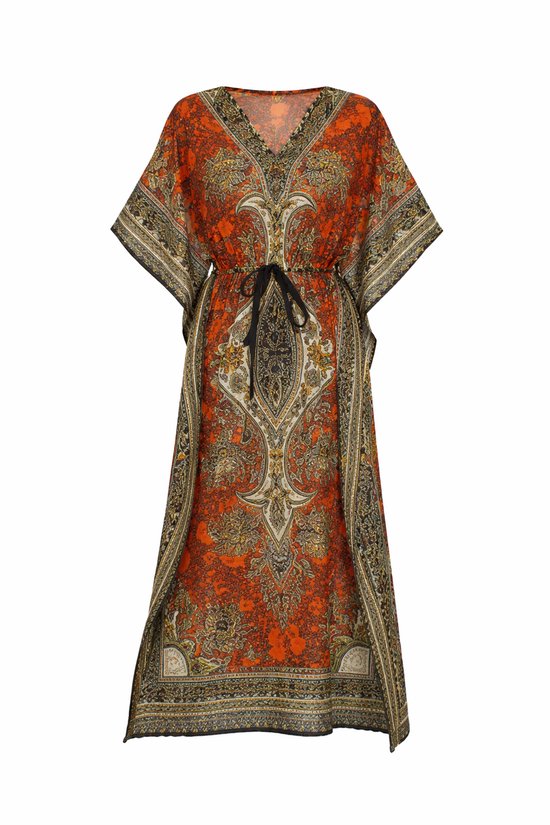 Bsubseach Strandjurk, voor dames, Turkse kaftan, lange strandjurk, D-grijs, One size