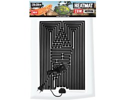 Reptile Nova - Warmtemat Terrarium 28x28cm - 28 Watt