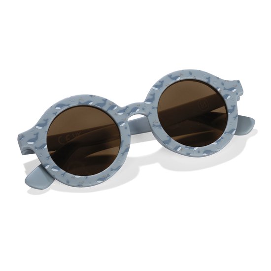 Little Dutch kinderzonnebril Ocean Splash - blauwe zonnebril - sunglasses van Merkloos — afbeelding 2