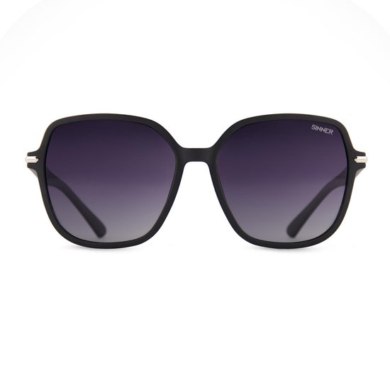 SINNER Barfleur- Zonnebril - Polariserende SINTEC®-lenzen - Mat zwart - Dames - One size - BIO based frame van Merkloos — afbeelding 2
