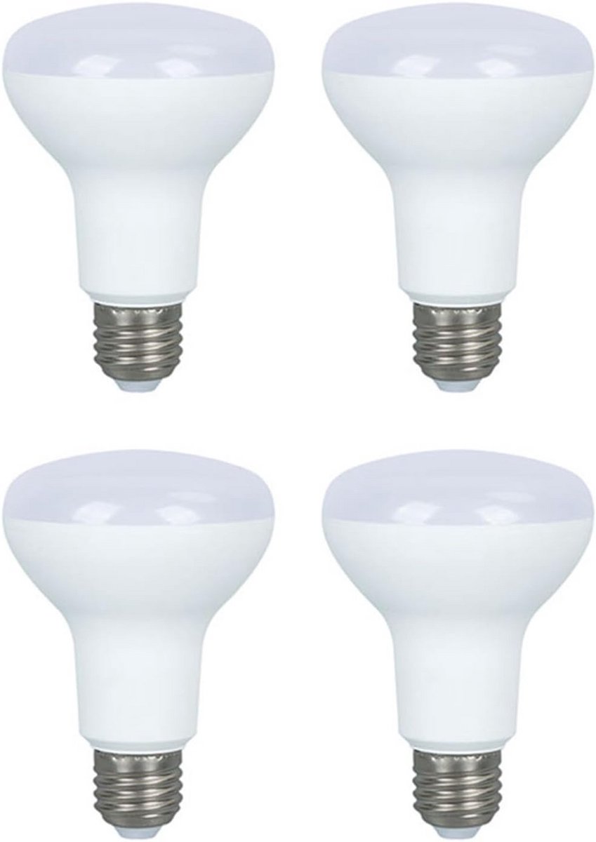 Dimbare LED Gloeilamp R63 E27 60W Equivalent Warm Wit (4-pack)