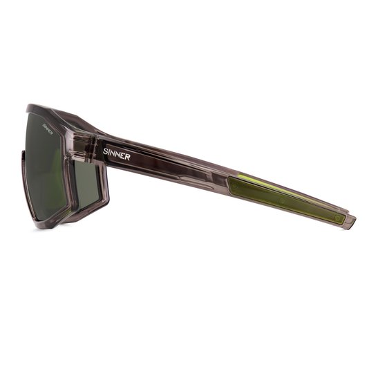 SINNER Lys - Sportbril/ Zonnebril - Grijs/ groen - Junior - One size - BIO based frame van Merkloos — afbeelding 3