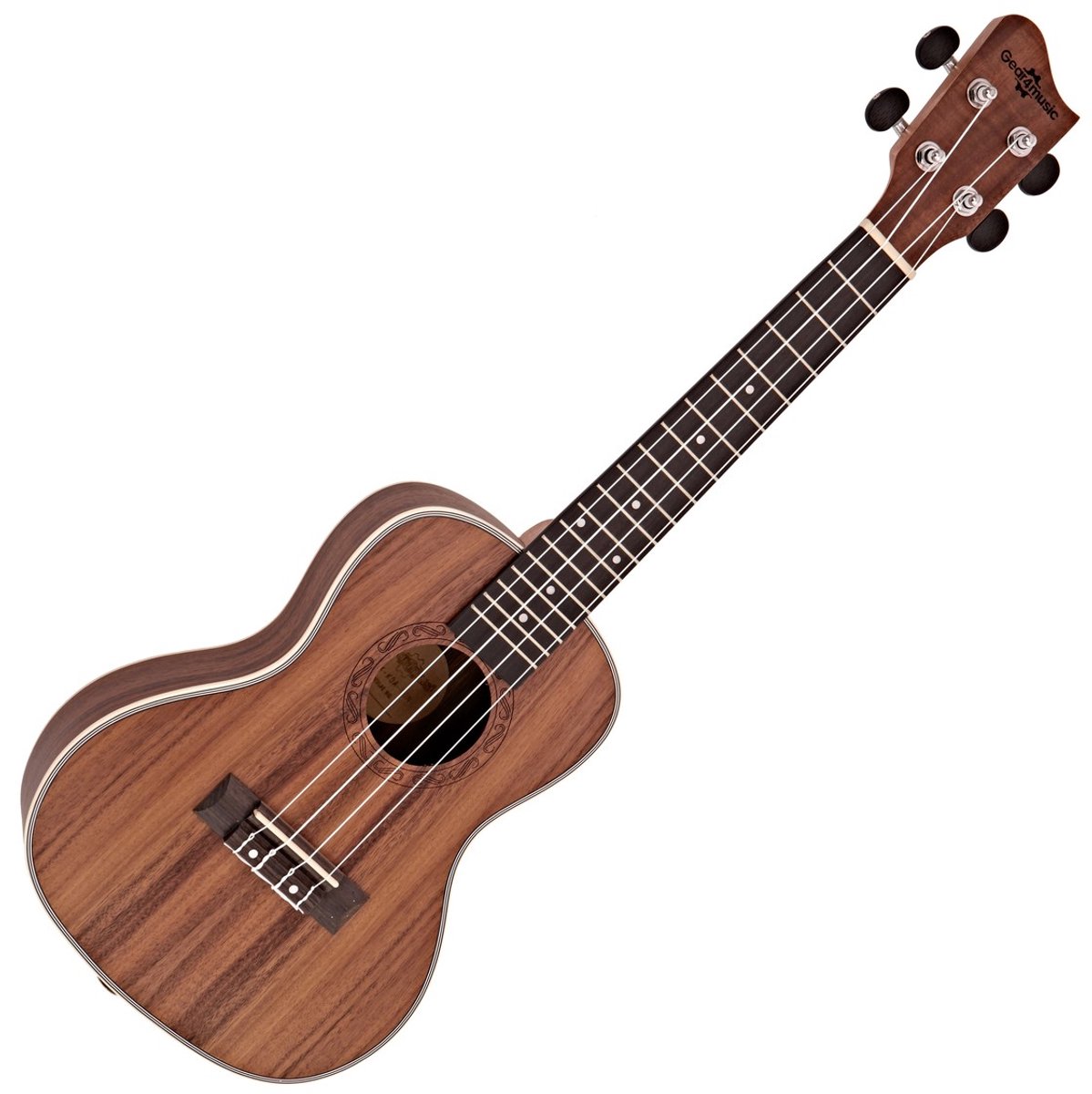 Koa Concert Ukulele van Gear4music