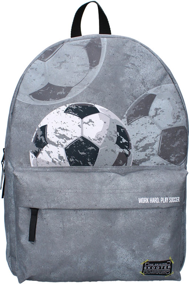 Rugzak Voetbal - Soccer Squad - Zwart Grijs