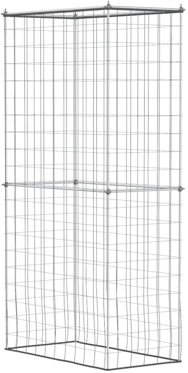 WITBOSCH - Plantensteun - Kolomsteun voor klimmers - 107 x 57 x 207 cm