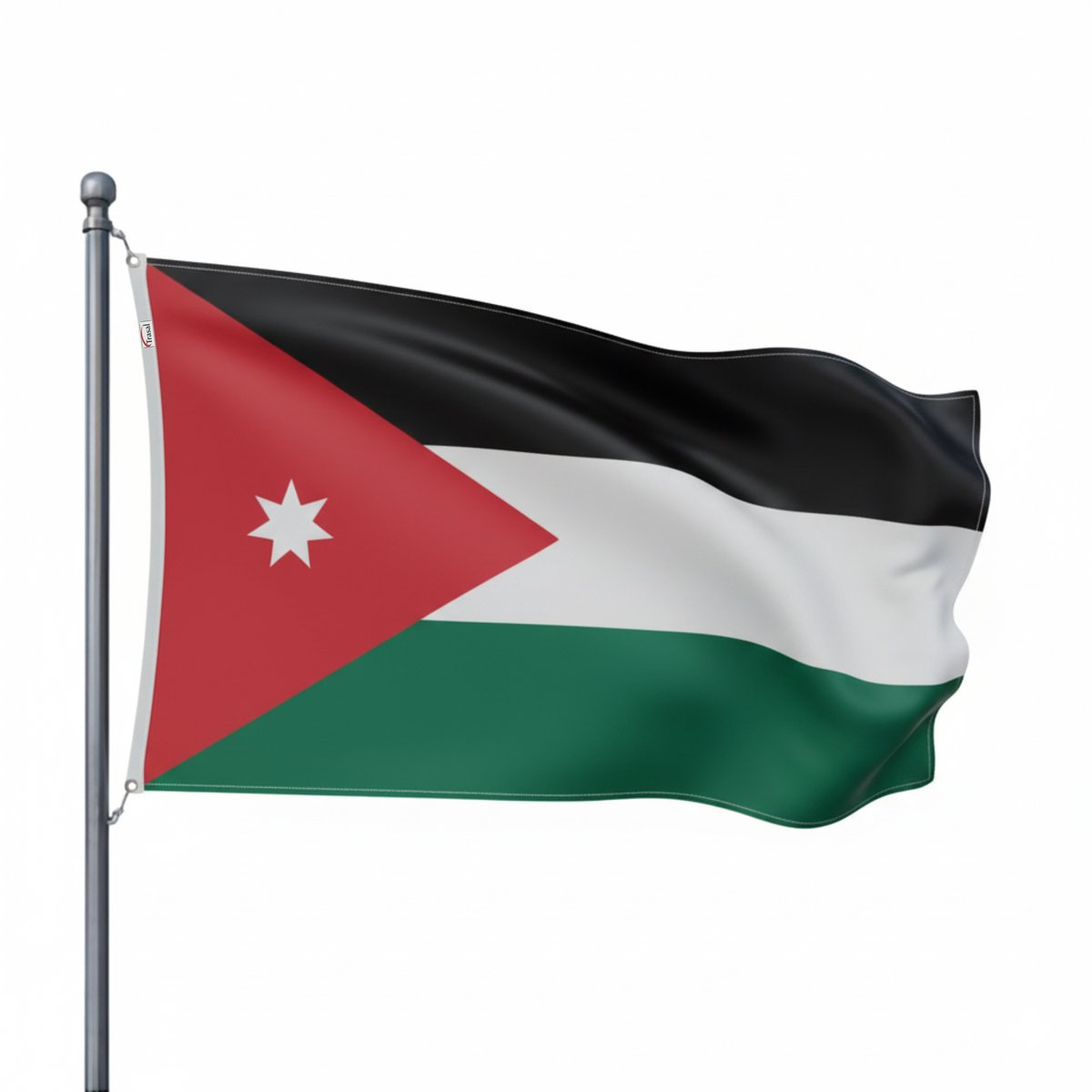 Trasal – vlag Jordanië – jordaanse vlag 150x90cm