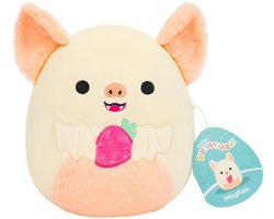 Squishmallows - Little Plush (Meghan - Cream Fruit Bat Holding Strawberry) - 19cm Plush