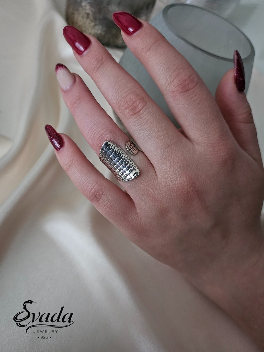 Handgemaakte zilveren ring, verstelbare ring zilver, brede zilveren ring, 925 sterling zilver ring, stoere ring, statement ring zilver, ambachtelijke ring, moderne zilveren ring, zilveren sieraden handgemaakt