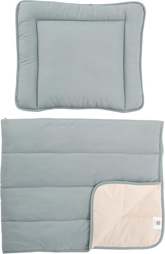 Petite Amélie Peuterdekbed zonder overtrek incl. kussen | 120 x 150 cm | Groen