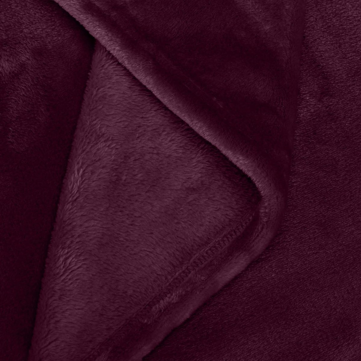 Pluche bankdeken 127 x 152 cm – Luxe imitatiebont knuffeldeken – Zachte winter woondeken voor bank & bed – Warm, lichtgewicht & hypoallergeen – Lavendel – Pauwhome