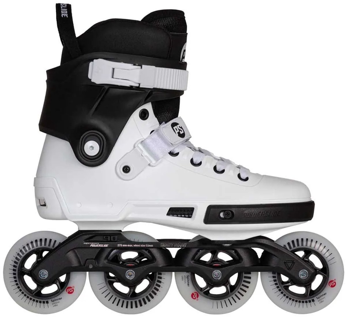 Powerslide Next Core 90 Inline Skates Wit EU 44-45 Man,Vrouw