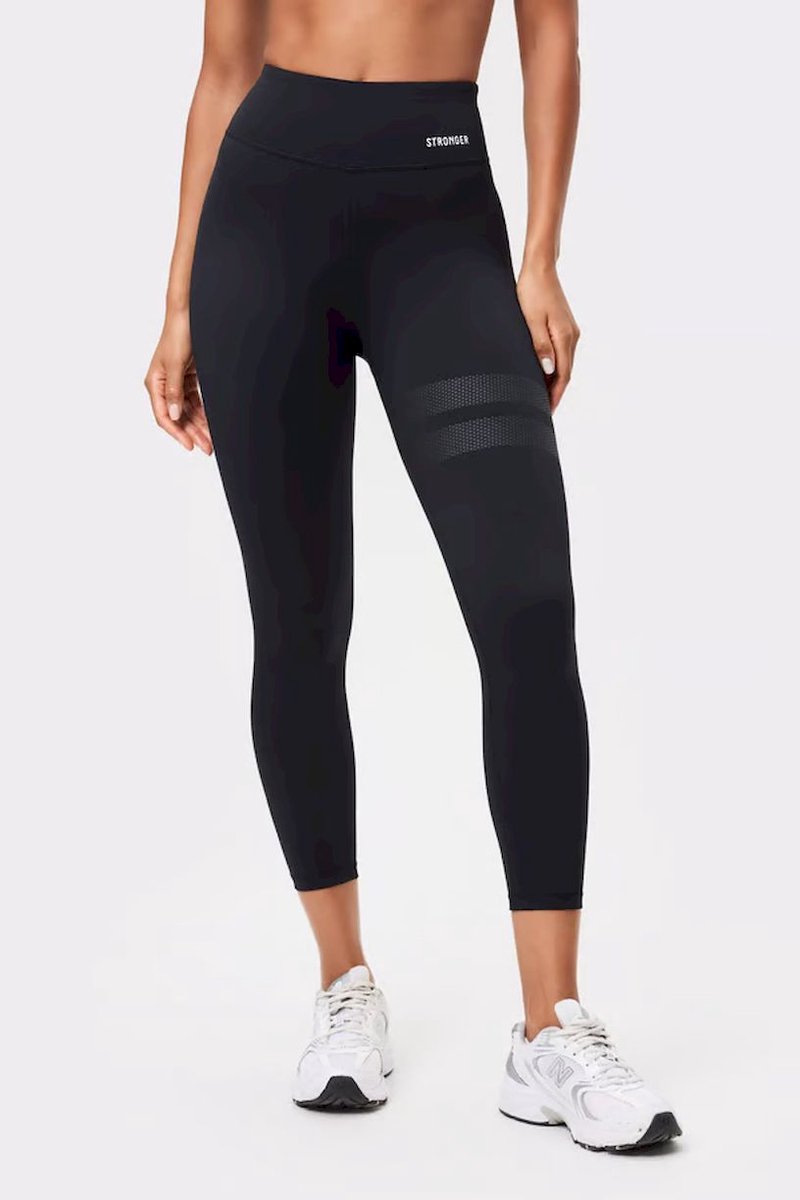 STRONGER - signature 7/8 leggings - 3/4 trainingsbroek dames - Zwart