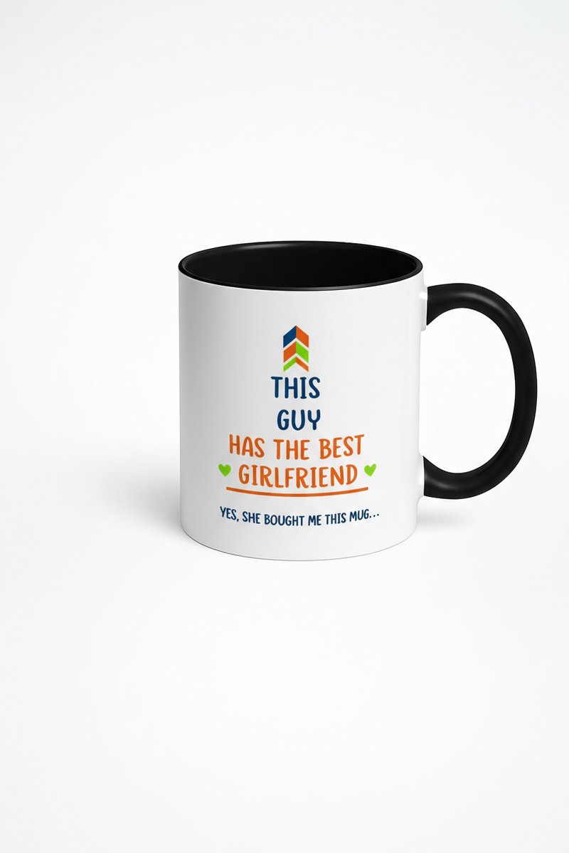 Mok 'Deze Gast Heeft de Beste Vriendin' - Grappig Cadeau voor Vriend